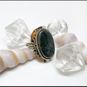 Handcrafted Nephrite Ring